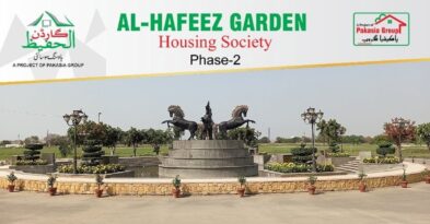 Al Hafeez Garden Phase 2 Map